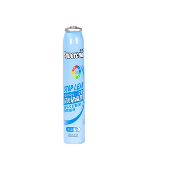 

R134a automobile air-conditioning refrigerant PGA refrigerating oil rapid leak detection, plugging leak detection