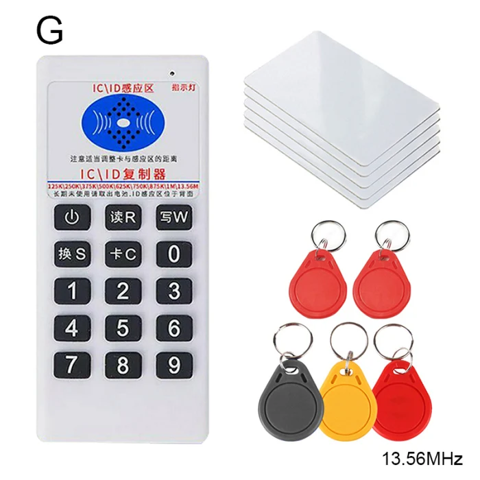 RFID ID Card копировальный аппарат с кнопкой индукции портативный считыватель карт для карт доступа DQ-Drop
