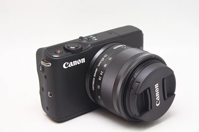 USED Canon EOS M10 camera with 15-45mm lens Image Stabilization STM  18.0 Megapixel CMOS (APS-C) sensor