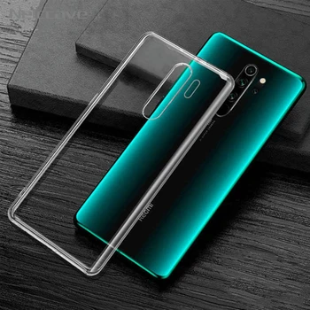

500Pcs Ultra Thin TPU Case For Xiaomi Redmi Note 9 Pro Max 9S 8 8T 7 6 Redmi 8A 7A K30 K20 Transparent Silicone Clear Cover