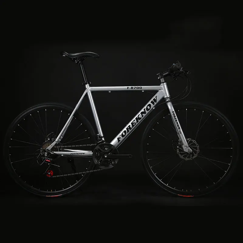 Sports Cycling Bicycle Road Bike 30 Knife 21 Speed Riding Light Adult Double Disc Brakes Solid Tire Students Sports Cycling Bicycle Road Bike 30 Knife 21 Speed Riding Light Adult Double Disc Brakes Solid Tire Students