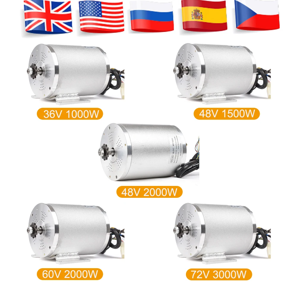 Electric Scooter Bicycle BLDC 36V/48V/60V/72V 2000W Brushless Motor For E Bike Motorcycle 2 Wheel Balance Scooters E Bike DIY Electric Scooter Bicycle BLDC 36V/48V/60V/72V 2000W Brushless Motor For E Bike Motorcycle 2 Wheel Balance Scooters E Bike DIY