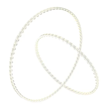 

2pcs Universal Flexibility Pool Cleaners Easy Install Transparent Solid Portable Belt Replacement Kit For Polaris 360 380