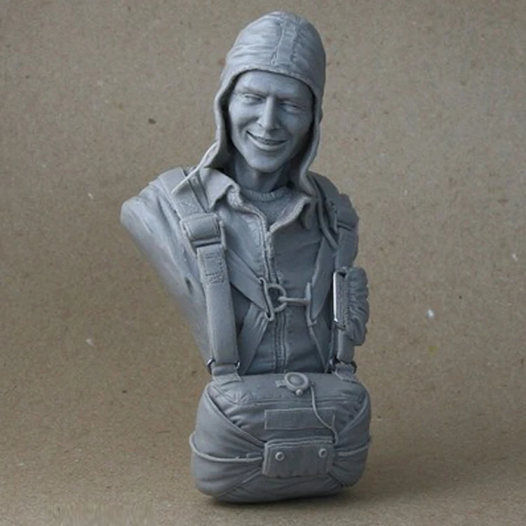 1/9 десантник смолы бюст строительный комплект