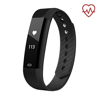 

OMORC Orologio Cardio Cardiofrequenzimetro, Activity Tracker IP67 Impermeabile Fitness Tracker 0.86" Touch Screen (Nero 2)