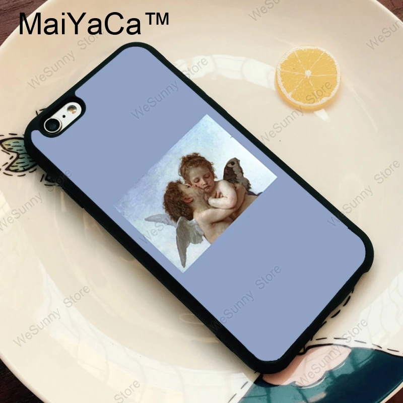 MaiYaCa ангелы Эстетическая эстетика ТПУ Пластиковый чехол для телефона для iPhone 11 Pro MAX X XR XS MAX 6 6s 7 8 Plus 5S задняя крышка чехол