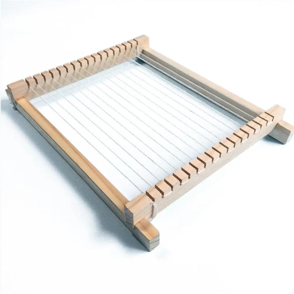 Нет DIY ручного вязания деревянный ткацкий станок игрушки Дети ткацкий станок интерллектурная Технология развития производства