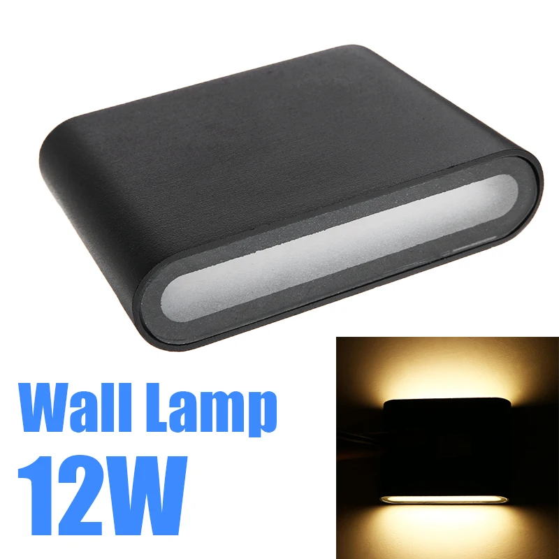 

AC85V-220V Aluminum LED Wall Light Outdoor Garden Waterproof Modern Indoor Wall Lamp For Hallways Balconies Stairs