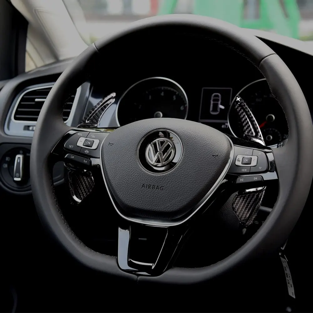 Весло для VW Golf MK7 R GTI из углеродного волокна, весло для рычага, весла для удлинения Scirocco Polo
