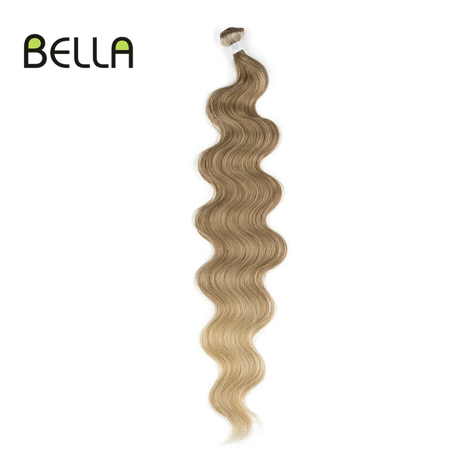 Пупряди из синтетических пряди Bella Body Wave 26 дюймов 66 см 6 цветов 100 г | Шиньоны и