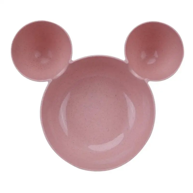 Silicone Baby Plate with Spoon Cushion Kids Infant Feeding Fruit Snack Bowl - Цвет: Straw Bowl 04