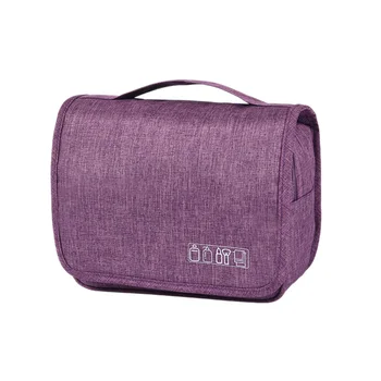 

AUAU-Hanging Travel Cosmetic Bag Waterproof Wash Bag Multi-Layer Storage Bag Toiletries Supplies Suitcase