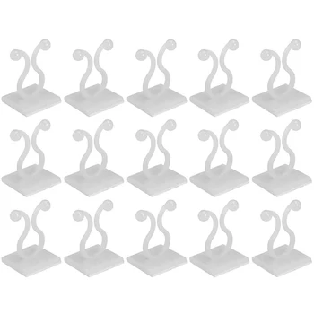 

200 Pieces of Plant Climbing Wall Fixing Clip, Vine Plant Climbing Wall Fixing Device Self-Adhesive Hook, M