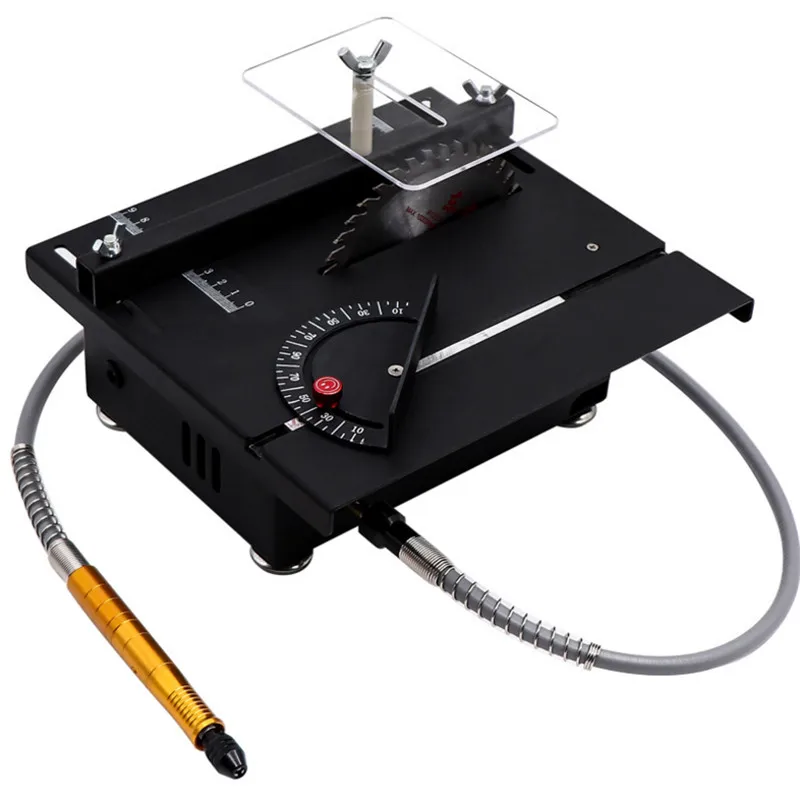 

Mini Table Saw Manual Woodworking Table DIY Hobby Model Craft Cutting Tool Multi-function Electric Saw
