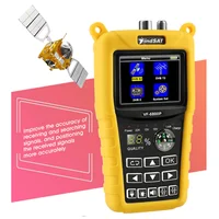 Woopker Satellite Finder VF 6800P Поддержка DVB-T2/DVB S2/DVB C Измеритель спутникового искателя ТВ-приемник DVB T2 Тюнер HD Digital Satfinder — изображение 3