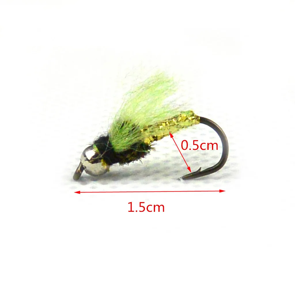 40pcs Dry Flies Fly Fishing Flies Kit Bass Salmon Trout Flies Floating Assortment with Fly Box for Freshwater and Saltwater