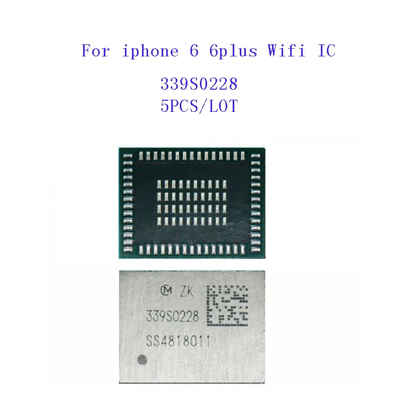 5 шт./партия 339S0228 для iphone 6 6Plus высокотемпературный Wi-Fi микросхема температурного типа Lemperature
