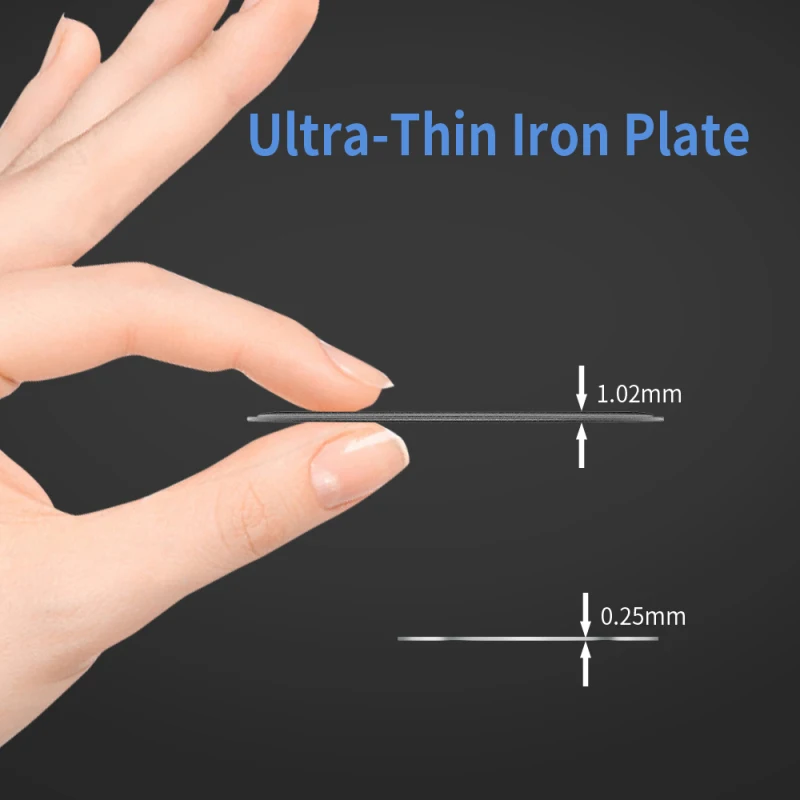 Essager магнитный автомобильный держатель для телефона металлическая пластина магнитное крепление диск кожаный железный лист подставка для мобильного телефона для IPhone лист наклейка
