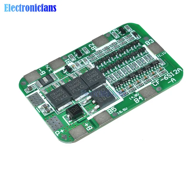 BMS 6S 15A 24V Li-ion