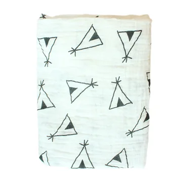 

Muslin Cotton Blankets Newborn Baby Swaddle Infant Gauze Both Towel Baby Warp Stroller Cover Cartoon desig YTT004