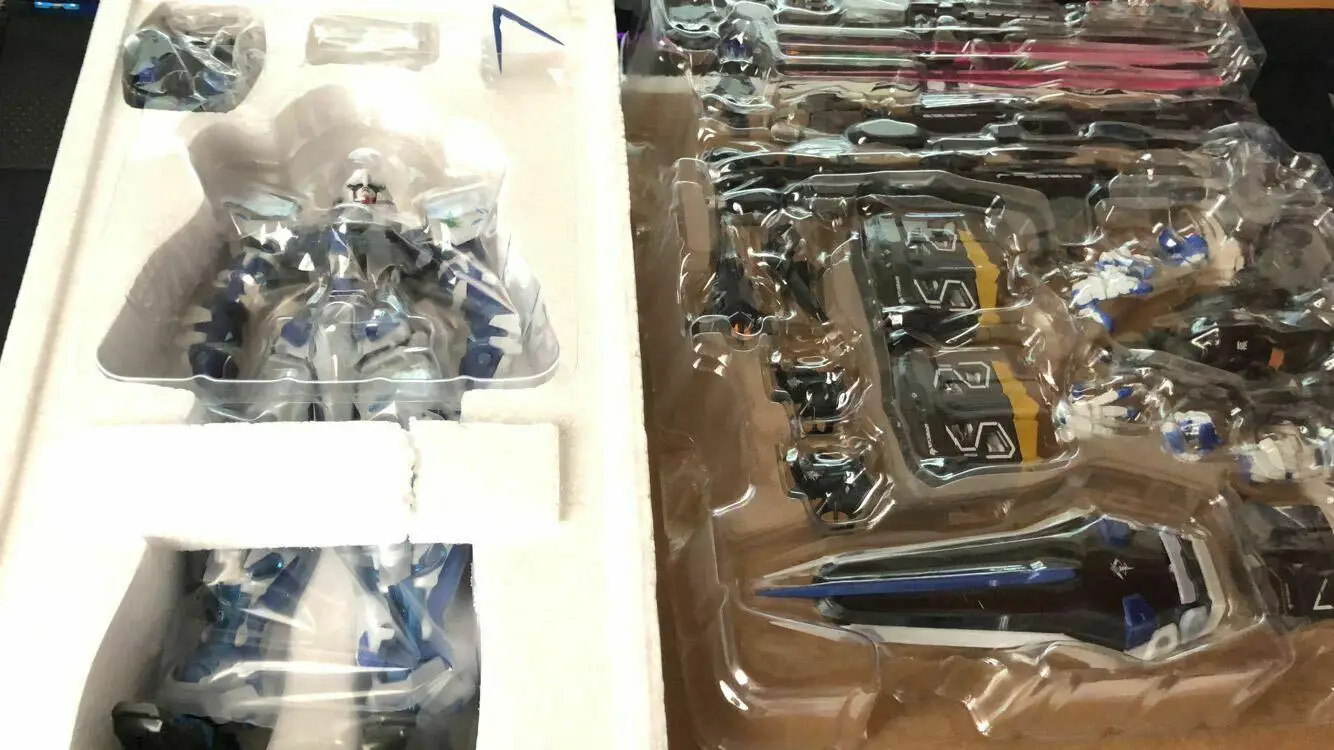 Металлическая оправа 1/100 Seed Destiny синяя сбивающаяся рамка под давлением Gundamm фигурка