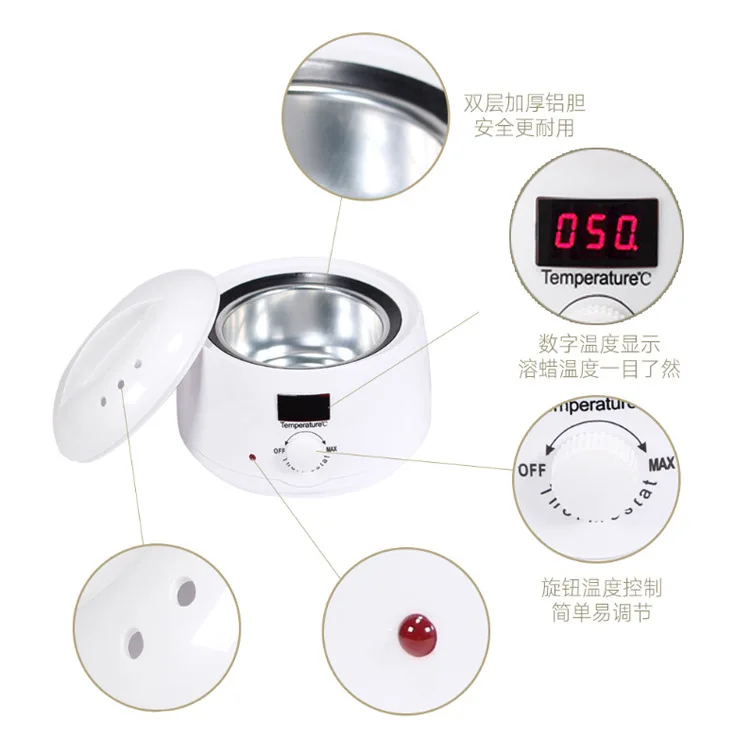 New Style Electronic Digital Depilatory Wax Machine Wax Beans Heater Multi-functional Hair Removal Wax Treatment Nursing Care Wa