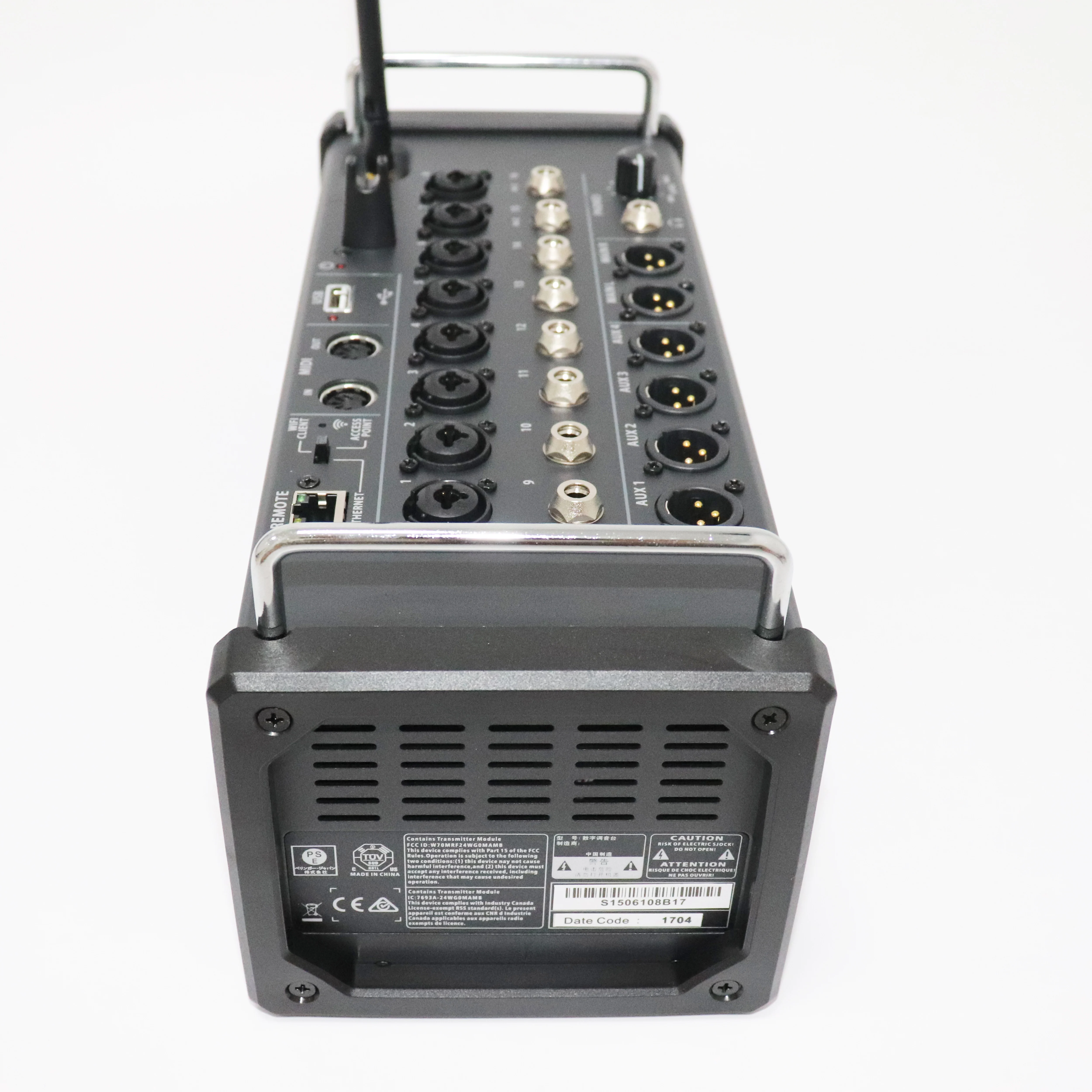 Leicozic XR16 X AIR 1:1 16 Input Digital Mixer For Ipad/Android Tablets Integrated Wifi & USB Stereo Recording Mixing Console