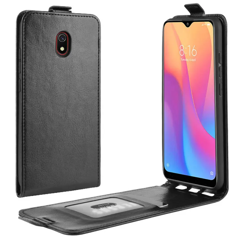 Кожаный чехол книжка для Xiaomi Redmi 8A 8 32 ГБ 64 ГБ|Бамперы| |
