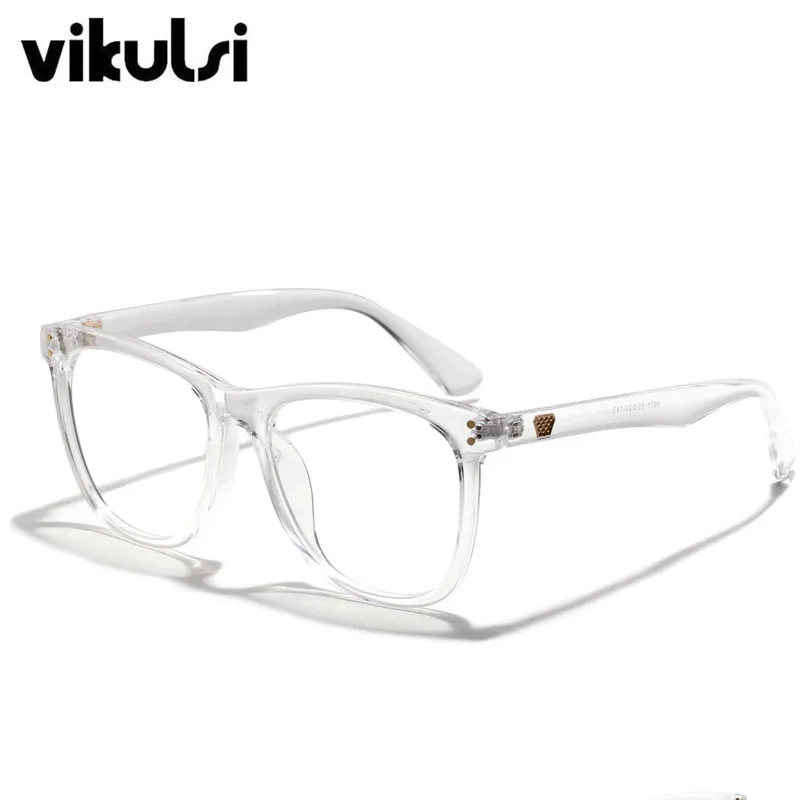 Синий светильник, очки, оправа для женщин и мужчин, защита от синего излучения, компьютерные очки для игр, очки, оптические очки, Литературная оправа - Цвет оправы: E390 transparent
