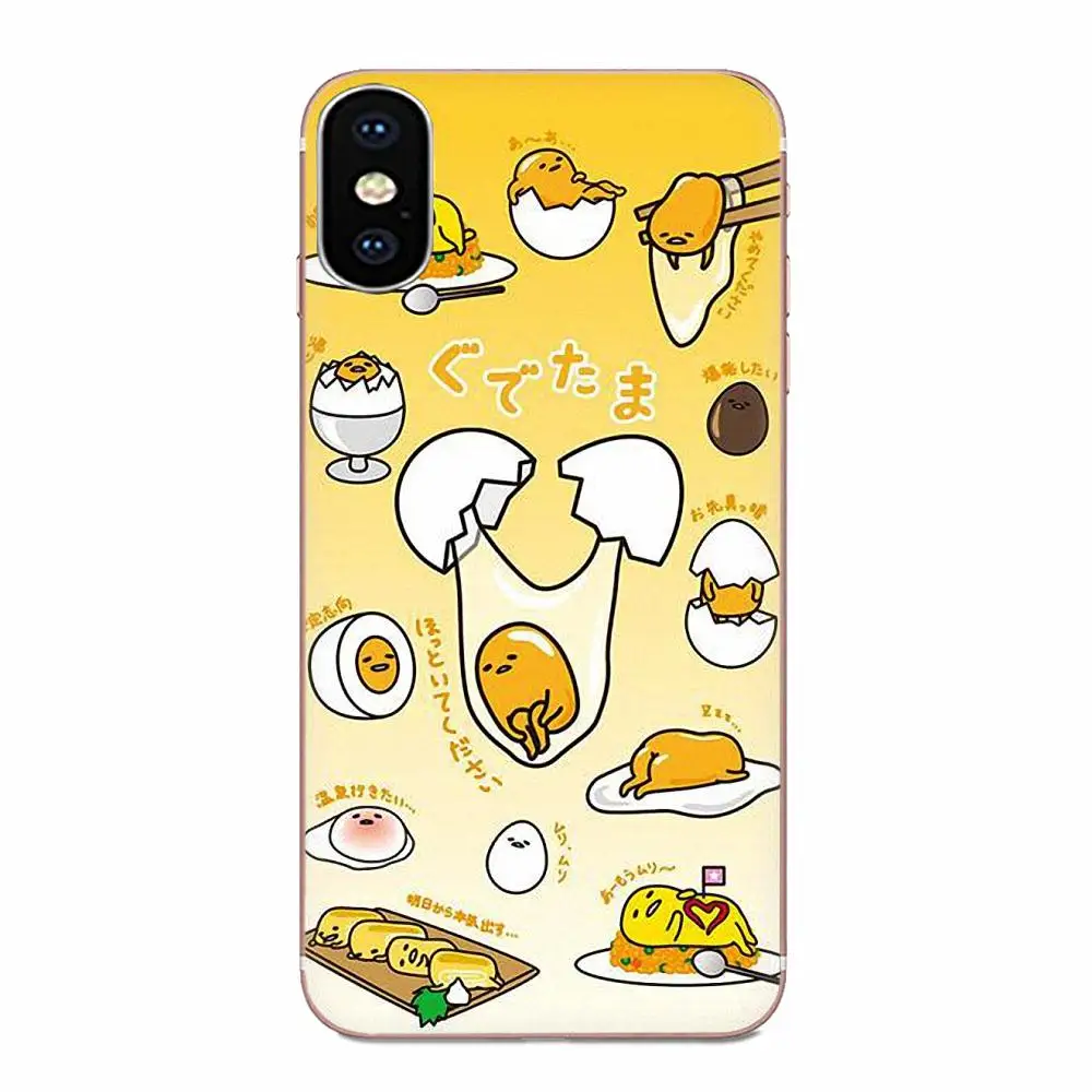 as picture Для Huawei Honor 4C 5A 5C 5X6 6A 6X7 7A 7C 7X8 8C 8S 9 10 10i 20 20i Lite Pro Аксессуары для телефона милый Гудетама с изображением ленивого яйца - Цвет: as picture