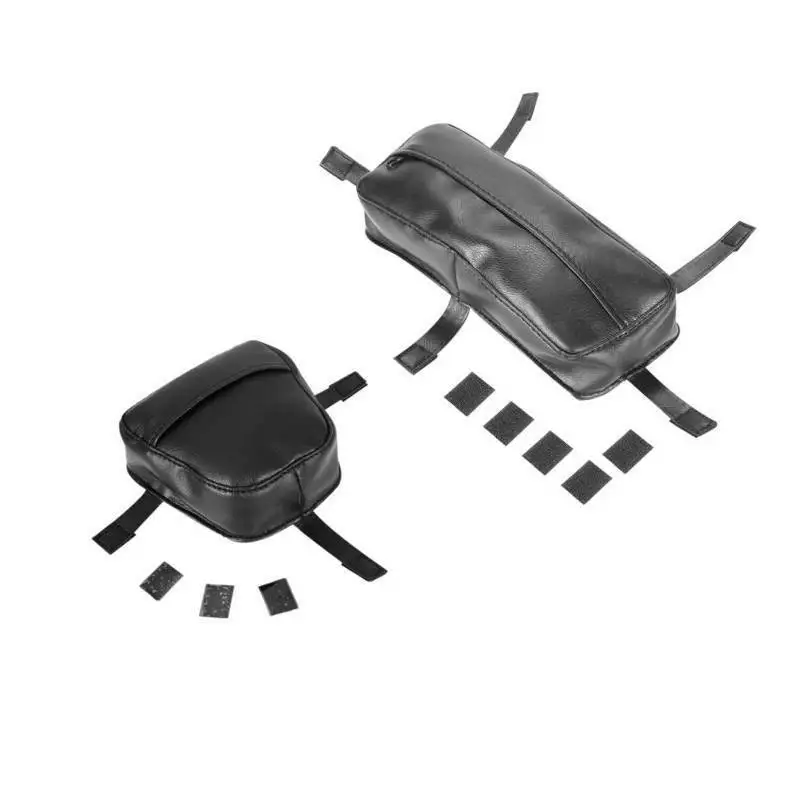 Мотоцикл черный " x 5" x 1," и 9 3/4" x 3 1/" x 2" Тур Танк сумка для Honda GoldWing GL1800 GL 1800 18 - Название цвета: A and B