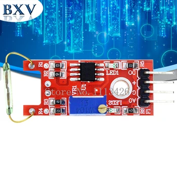 

10PCS/LOT KY-025 4pin BETR Magnetic Dry Reed Pipe Switch Magnetron Sensor Module DIY KY-25