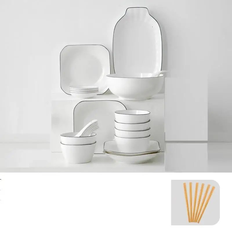 MODEL G Fruteira Saladier контейнер для еды тарелка Cuenco Cocina лапша риса тазонный суп керамическая столовая посуда керамическая кухонная чаша - Цвет: MODEL G