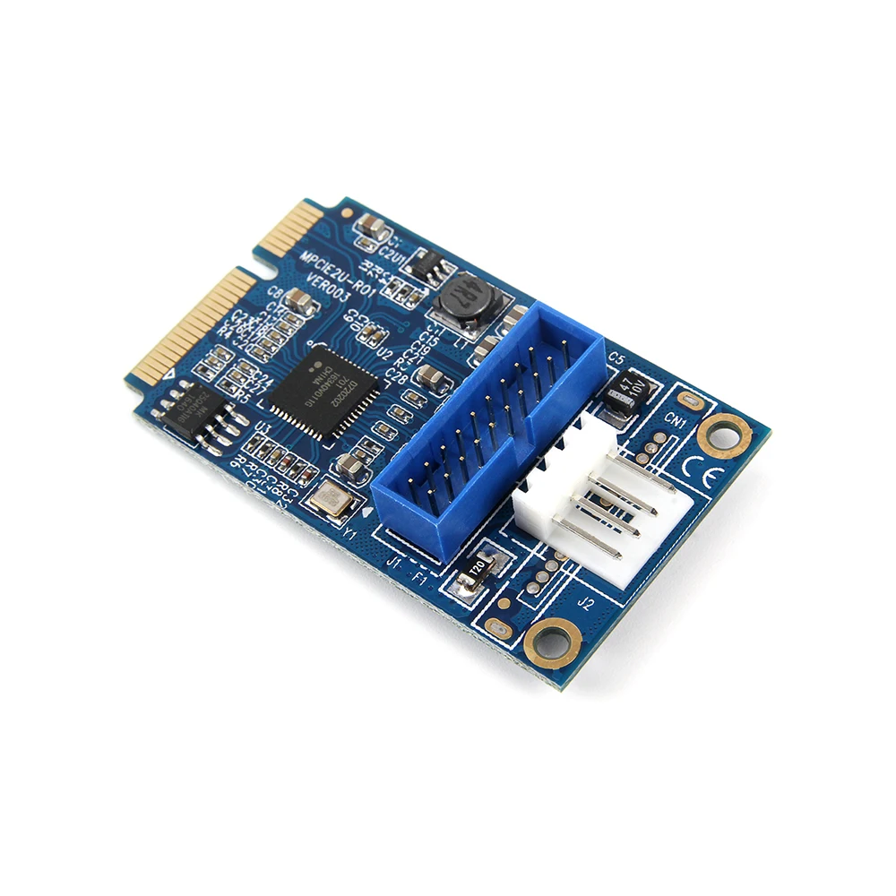 Мини PCI-E к USB3.0 адаптер карты мини PCIE к 20Pin/19Pin Плата расширения