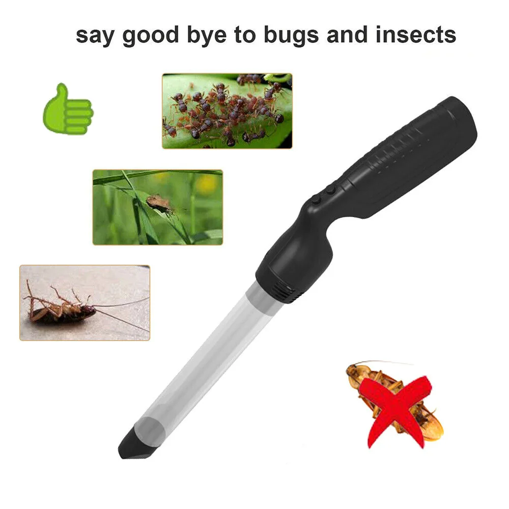 Littel Sucker Spider вакуумный светодиодный присоска для насекомых Ловушка для ловли насекомых безопасный Репеллент инсектицидные вредители лампа мухи жуки насекомые убийца корабль