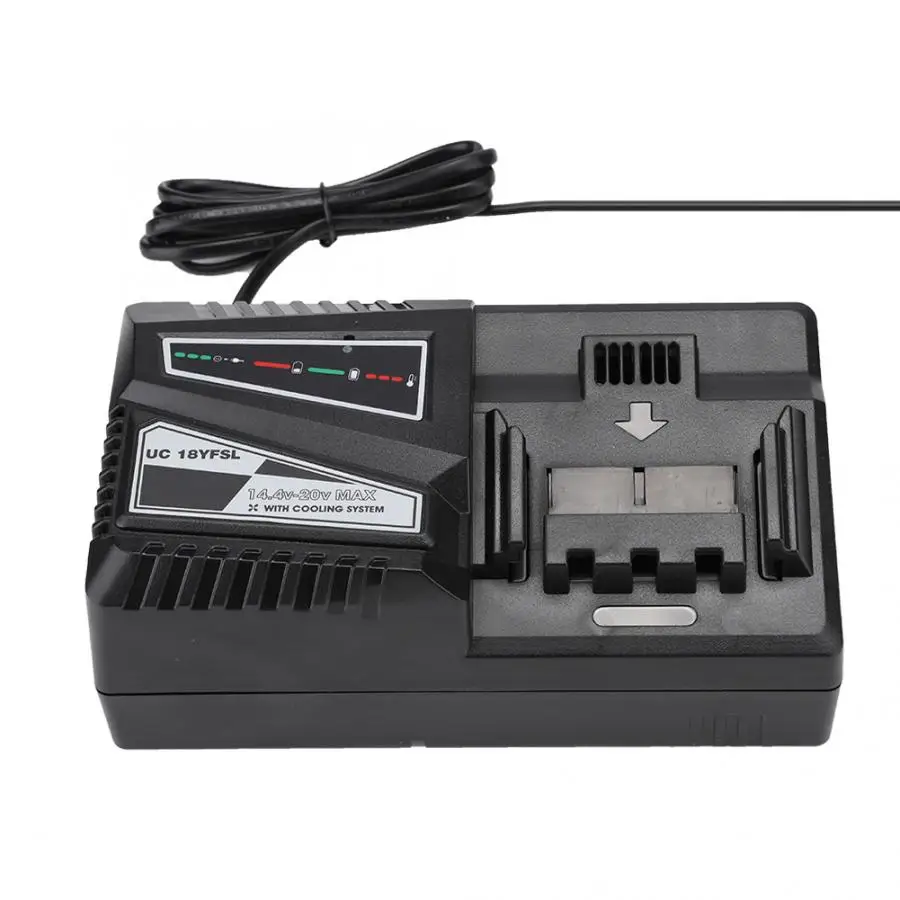 For HITACHIA UC18YFSL Fast Battery Charger 14.4/18V Compatible with Current 4.5A 100-240V