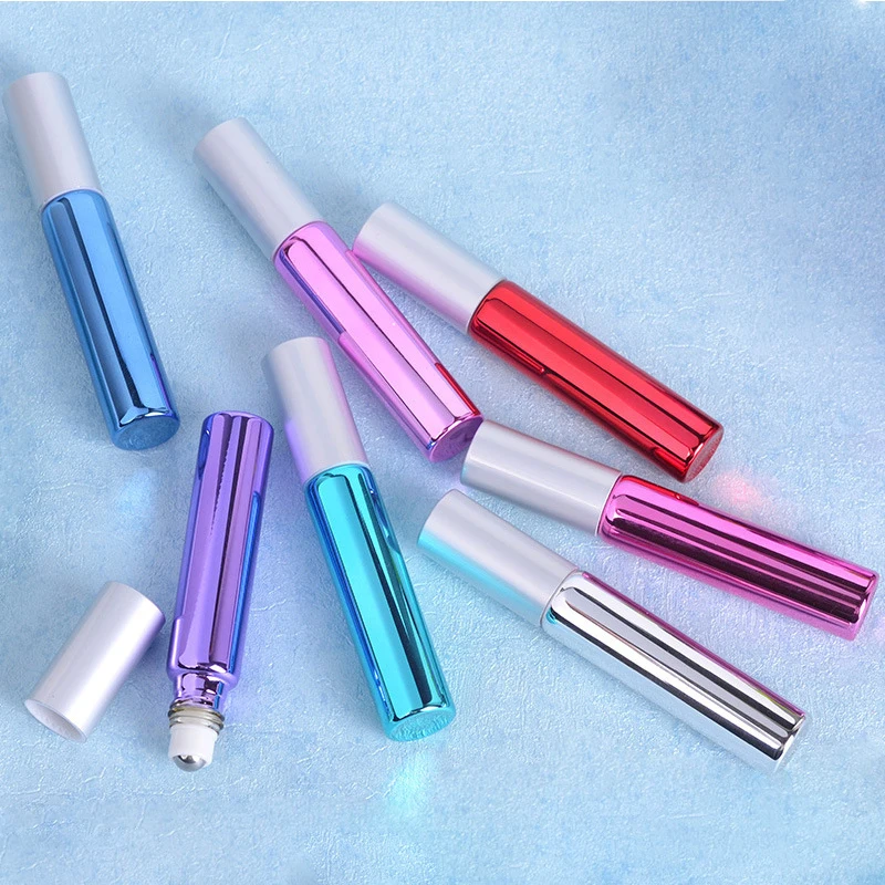 10ml Perfume Bottle Roller Ball Essential Oil Refillable Bottle Spary Bottle Empty Cosmetic Containers 5