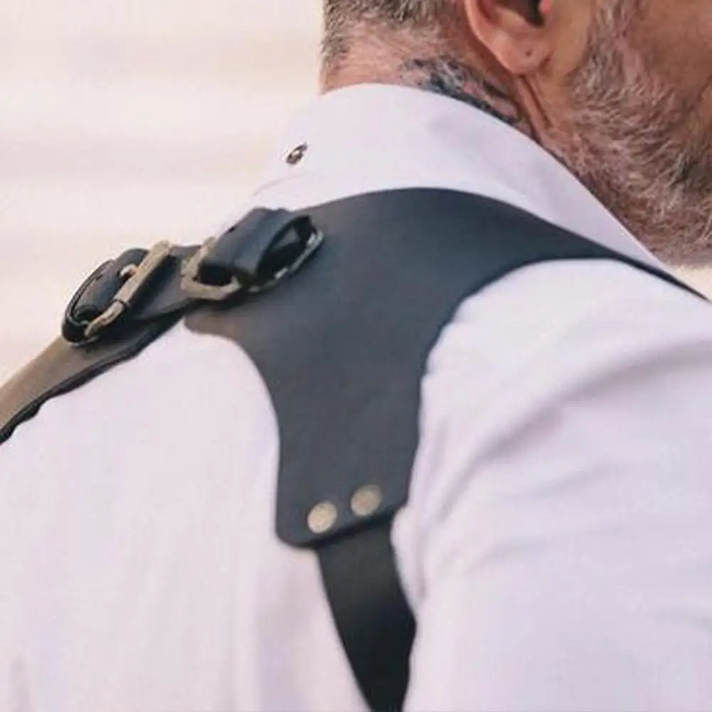 Vintage Leather Vest Straps Braces Suspender Men Harness Punk Chest  Shoulder Belt Strap Apparel Accessories Strap Men's Belt - AliExpress  200000297