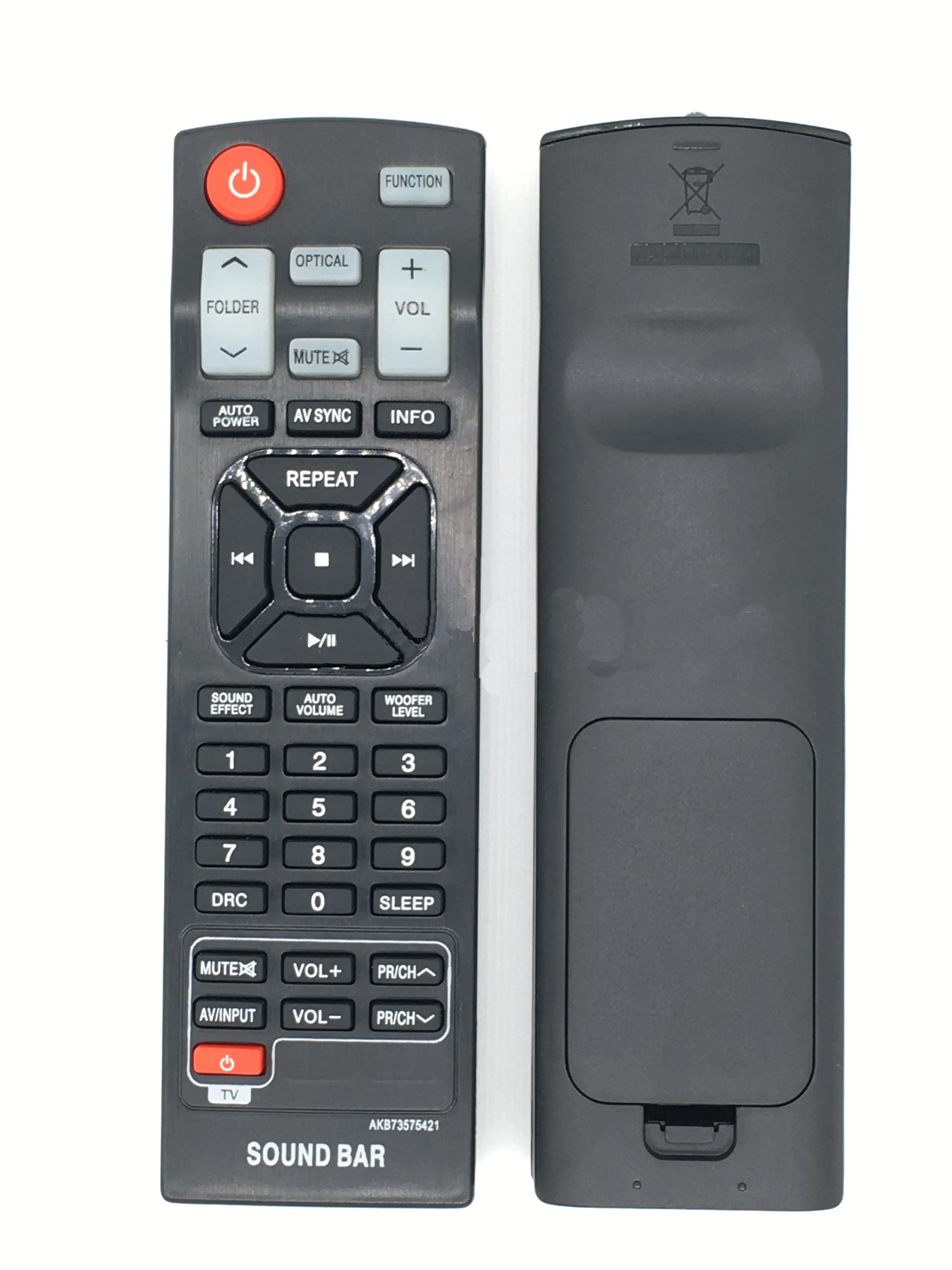 Suitable for LG Audio SOUND BAR speaker remote control AKB73575421