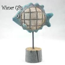 Figurine Resin Modern Flat Fish Animal Figurine Miniature,Modern Art,Home Decorations Accessories