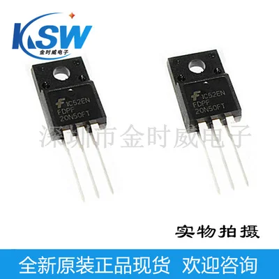 5 шт./SD10N60 FDPF20N50FT K4106 2SK4106 FQPF47P06 TO-220F TO220F - Цвет: FDPF20N50FT