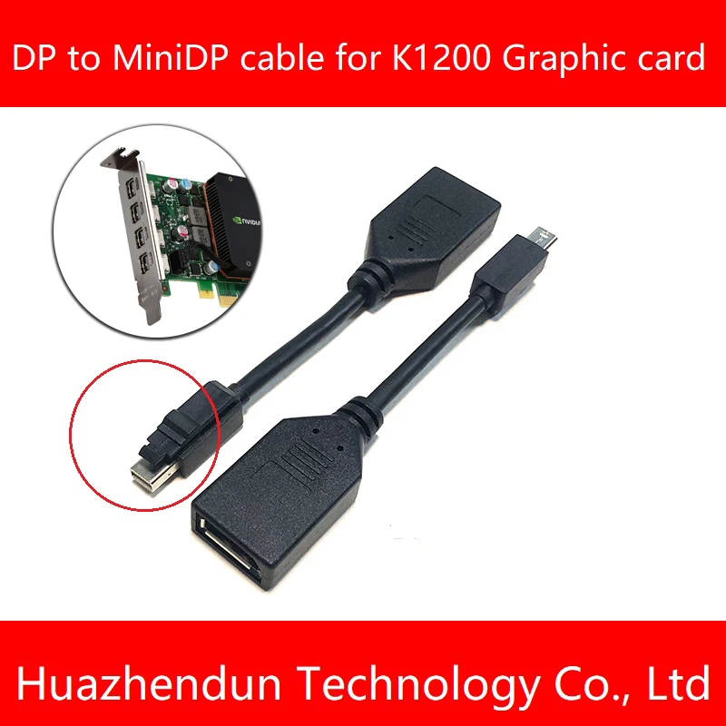 Cable For nVIDIA K1200 Graphic Card Converter Extension Female Anti-reverse card hook DP | Компьютеры и офис