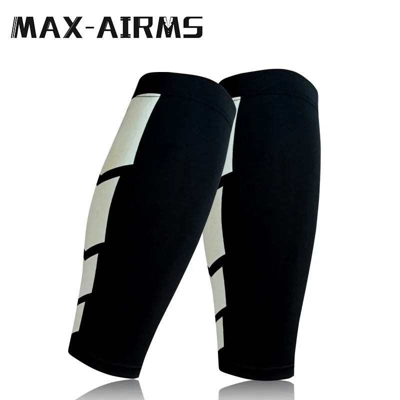 Maxairms 1 шт. баскетбольные наколенники рукав Скоба эластичные защитные наколенники Поддержка фиксатор для игры в волейбол - Цвет: Черный
