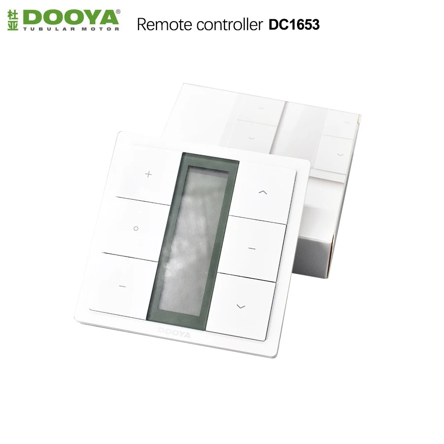 Dooya-controlador Remoto para Dooya Dc1653 15 Canal Emissor 86 Adesivo de Parede Motor Cortina Elétrica Dt52e Dt360e
