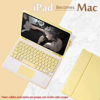 

For iPad Air 2 3 / Pro 11 2020 9.7 10.5 Bluetooth Keyboard Case For iPad 9.7 2017 2018 2019 5th 6th 7th Generation 10.2 Cover