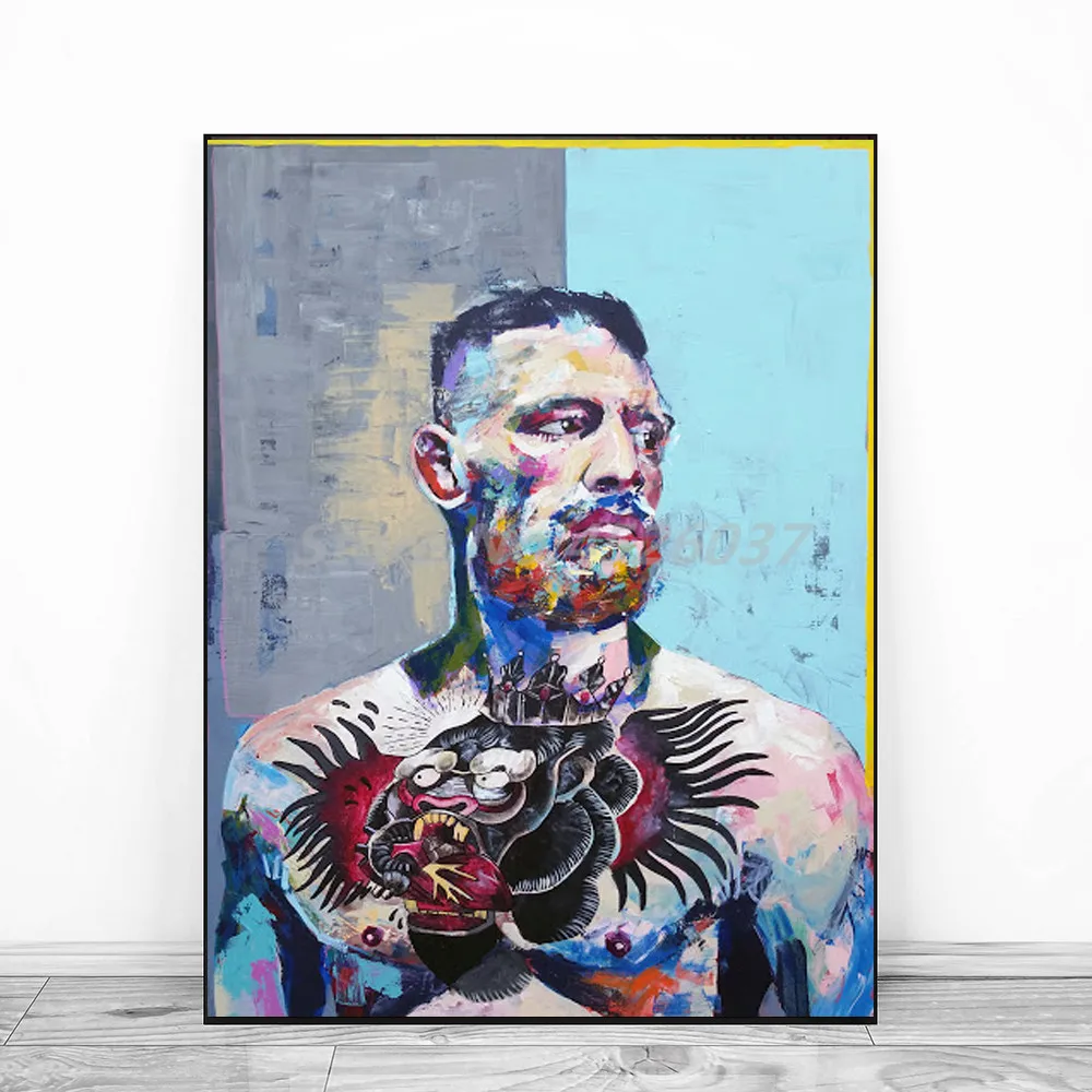 Conor McGregor плакаты постеры на холсте современные уличные фотообои украшение для