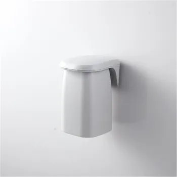 

Bathroom Magnetic Suction Mouthwash Cup Wall-mounted Plastic Drain Shelf Holder Tooth Brushing Cups Household Easy to install