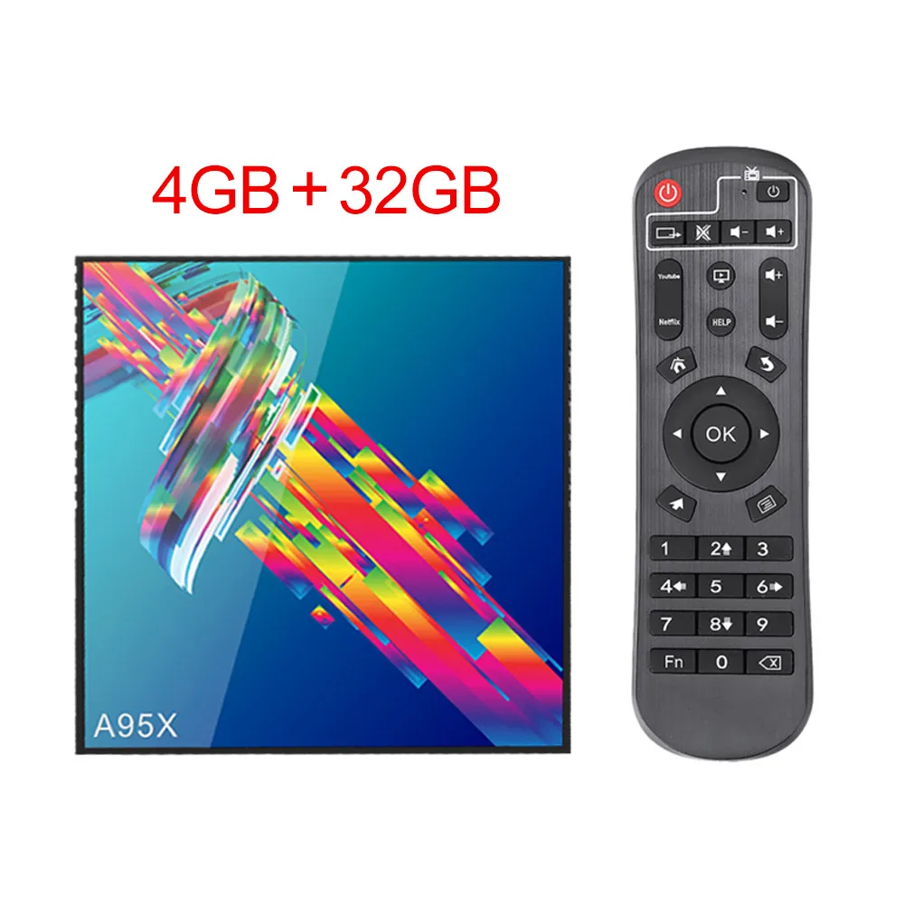 A95X R3 Android tv Box 9,0 4GB ram 64GB Rockchip RK3318 1080p 4K 60fps USB3.0 Google Play Store Netflix Youtube 4K медиаплеер - Цвет: 4G32G