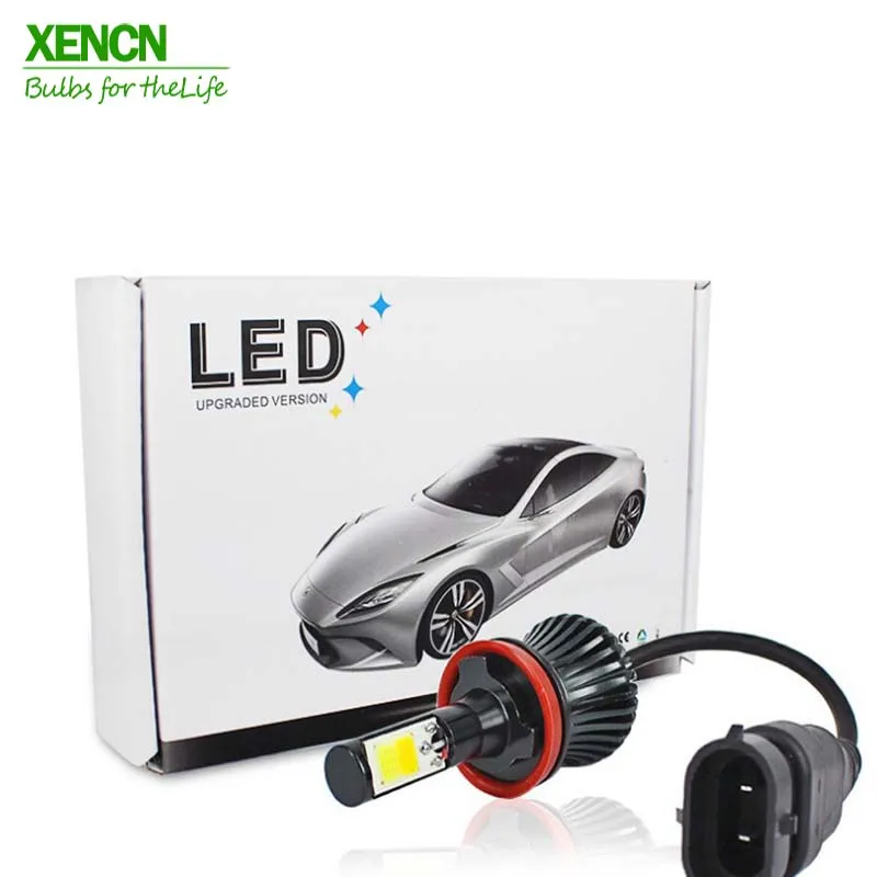 

XENCN Two-tone Fog Lights Headlight 880 881 9005 9006 H8 H11 H7 H3 H1 60W 12V Auto CSP LED Lamp Ice Blue Amber Plug and Play