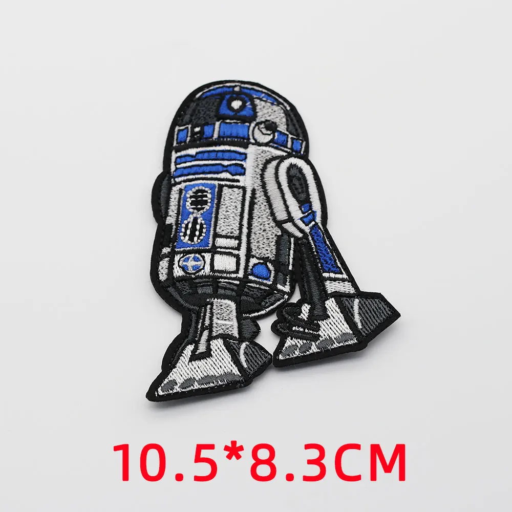 Alien Clothing Patch Embroidery Cloth Stick DIY Sewing Accessories Robot Badge Clothing Decal Decoration Iron Patch